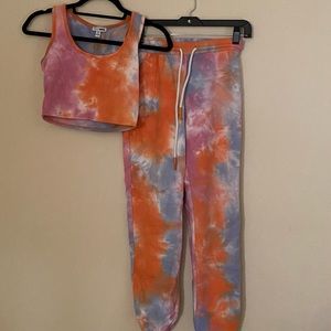 Tie Dye Jogger Set
